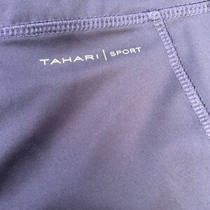 NWOT Size L Tahari Sport Deep Blue Leggings